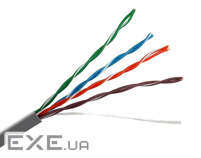 Кабель FTP 4x2х0,51, кат. 5е, зовнішній КППЕ-ВП (100), 305 м (OC-FTP5E (100) (OC-FTP5E(100)PE(305))