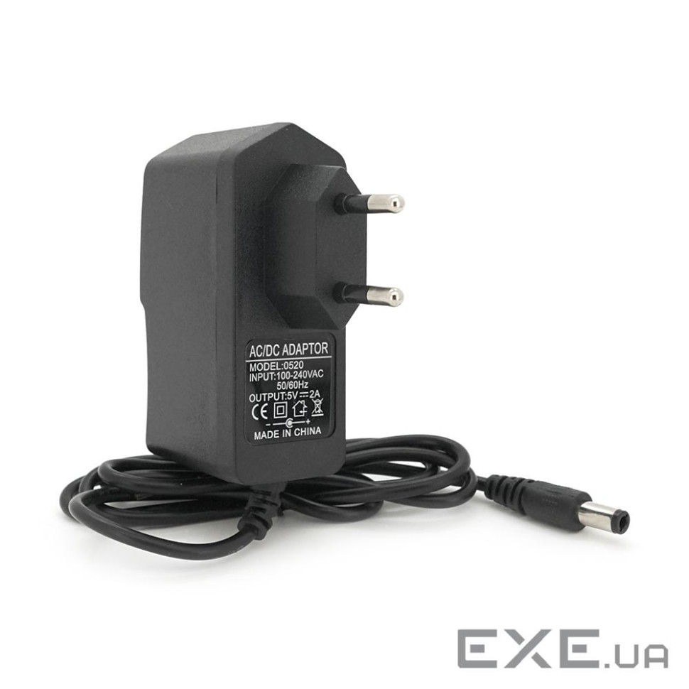 Імпульсний блок живлення 5В 2А (10Вт) YT-0520 штекер 5.5 / 2.5 довжина 1м Q100 (YT-0520 1м Q100)