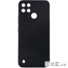 Чохол до мобільного телефона Dengos Carbon Realme C25y (black) (DG-TPU-CRBN-145)