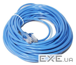 Патч-корд 30 м, UTP, Blue, Ritar, литий, RJ45, кат.6е, мідь (PCR-CU6/30BE)