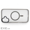 Чeхол-накладка BeCover Metal Buttons Case MagSafe для Apple iPhone 16 Plus Gray (712095)