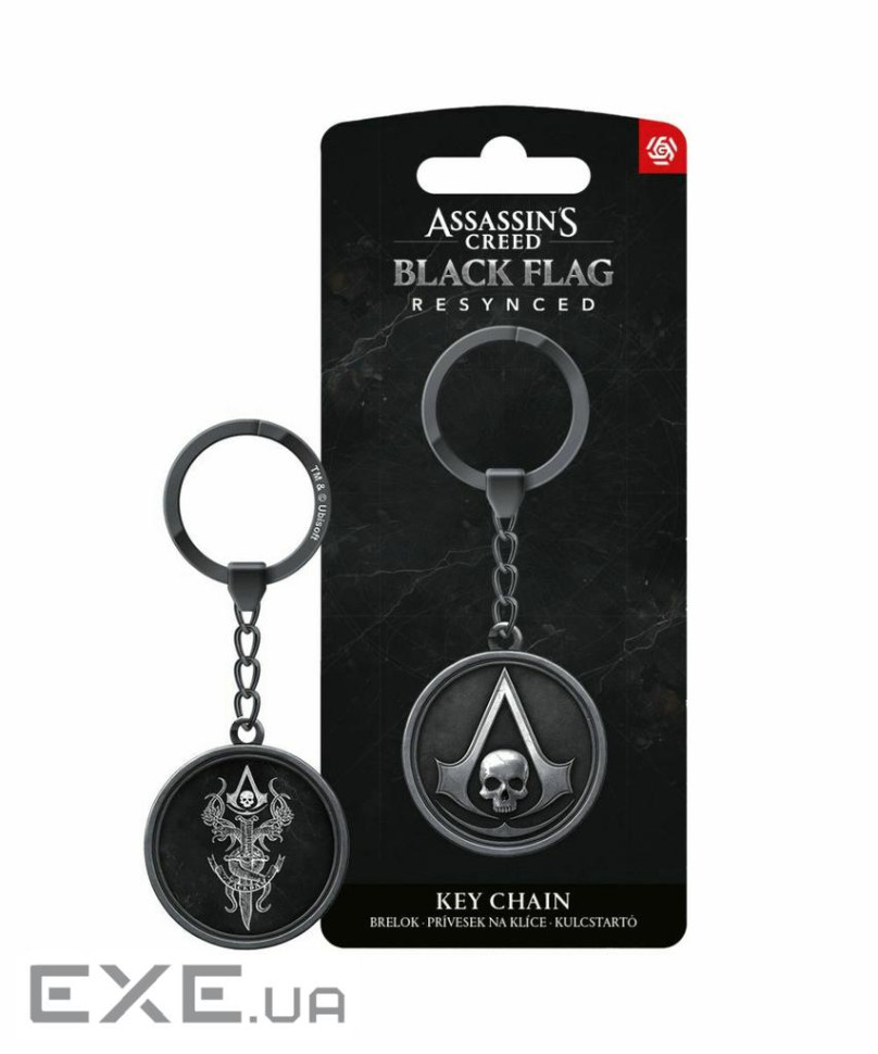 Брелок GoodLoot Assassin`s Creed Black Flag Resynced - Jackdaw (5908305250814)