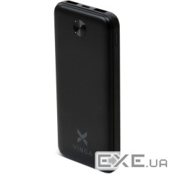 Батарея універсальна Vinga 10000 mAh 10W Black (VPBB10)