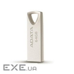 Накопичувач ADATA 64GB USB 2.0 UV210 Metal Silver (AUV210-64G-RGD)