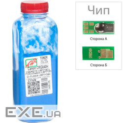 Тонер Canon LBP-710/712, 180г Cyan +chip AHK (1505199)