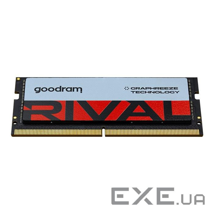 Модуль памяти SO-DIMM DDR5 16GB/5600 Goodram Rival (GGEES5-56L40S/16G)