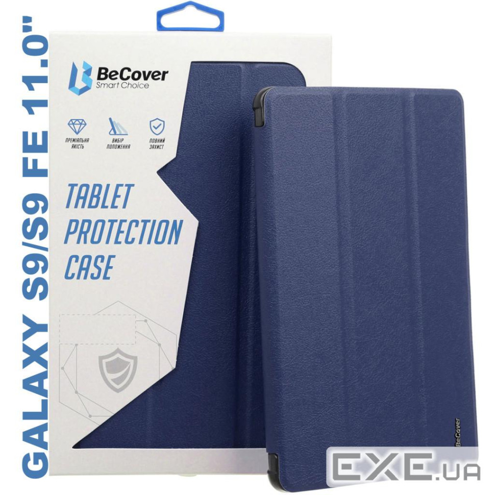 Чохол до планшета BeCover Soft Edge stylus holder Samsung Tab S9 (SM-X710/SM-X716)/S9 FE (S (710439)