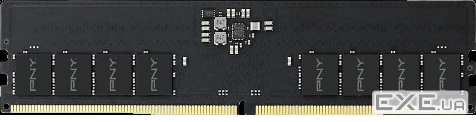Модуль пам"яті DDR5 16GB 4800 PNY CL40 XMP/EXPO (MD16GSD54800-SB)