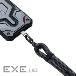 Ремінець через плече UAG для смартфона Civilian(10мм), Graphite/Black (964371113240) ), Graphite/Black (964371113240)