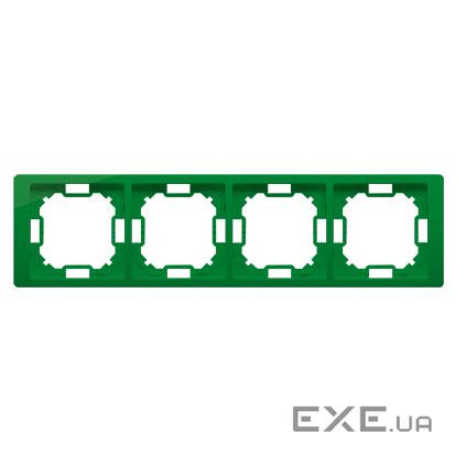 Рамка BASIC NEOS 4x, мятный (BMRC4/032)