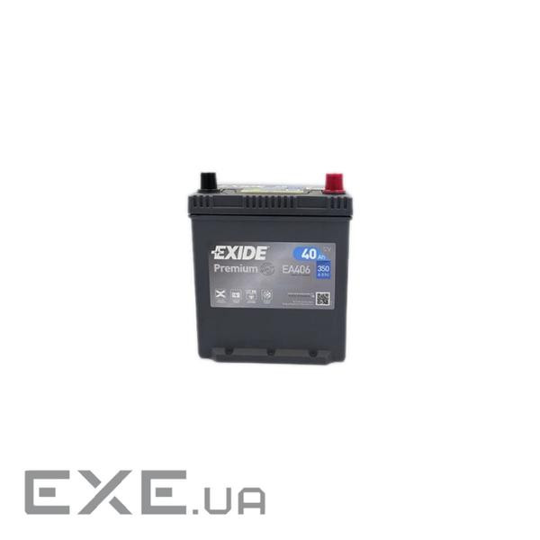 Акумулятор автомобільний EXIDE PREMIUM 40A (EA406)