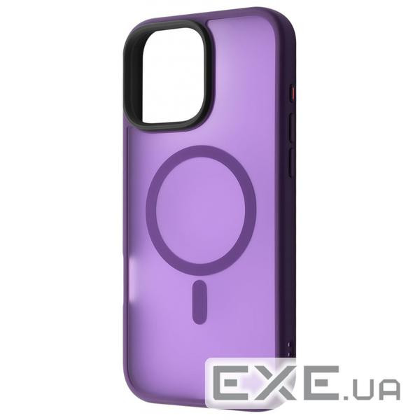 Чохол WAVE Matte Insane Case with Magnetic Ring iPhone 16 Pro deep purple (59344 deep purple)