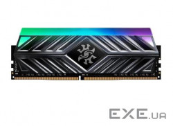 Модуль пам'яті ADATA XPG Spectrix D41 RGB Tungsten Gray DDR4 3600MHz 16GB (AX4U360016G18I-ST41)