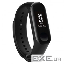 Ремінець BeCover для Xiaomi Mi Band 4/3 Black (704126)