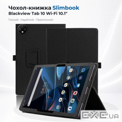 Чохол до планшета BeCover Slimbook Blackview Tab 10 Wi-Fi 10.1" Black (715844)
