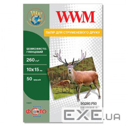 Photo paper WWM 10x15 (SG260.F50)