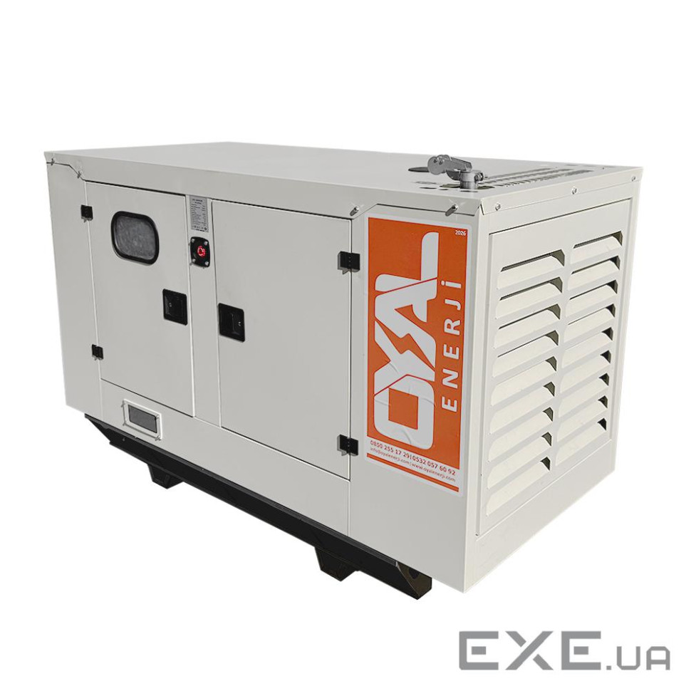 Дизельний генератор OYAL OYY-30 YANG DONG Y490D 30KVA / 24KW, Альтернатор OYL184G, витрата 75% наван