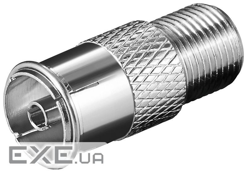 Перехідник антенний RF:F-Coaxial F/F,75 Ohm Latch адаптер прямий (75.06.7320-100) (75.06.7320-100)