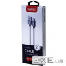 Дата кабель USB 2.0 AM to USB-C 2.0m CBGNYT2 grey Intaleo (1283126489143)