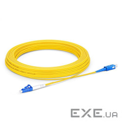 Патчкорд SC/UPC-LC/UPC SM 3м Simplex Slim,2.0мм (UPC-3SCLC(SM)S(LW)S)