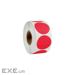Етикетка UKRMARK термо ECO 38x38/ 0.1тис, коло, червиний (900388)