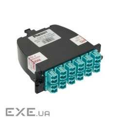 Адаптер для оптико-волоконних зєднань OM4, 12xLC Duplex, 2xMPO (FC2ZN-24-10AS)