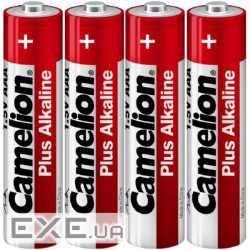 Батарейка Camelion AAA LR03 Plus Alkaline (Shrink) * 4 (LR03-SP4)