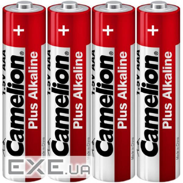 Батарейка Camelion AAA LR03 Plus Alkaline (Shrink) * 4 (LR03-SP4)