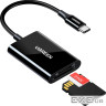 Зчитувач флеш-карт Ugreen USB-C 3.1 to TF/SD CM265 Black (35622)