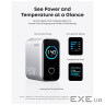 Зарядний пристрій Anker Laptop GaN 140W 3xUSB-C PD3.1 + USB-A + display + cable Silver (B2697G41)