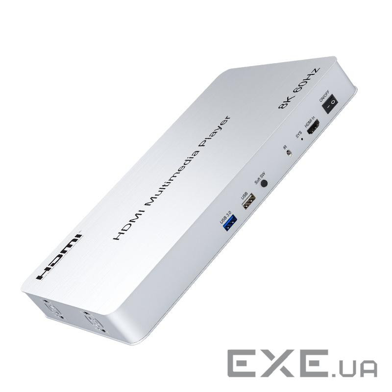 10-канальний HDMI медіаплеєр PowerPlant (8K@60 Гц) (HDMP01) (CA915972)