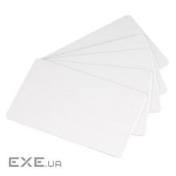 Картка пластикова чиста Evolis PVC 30 mil, белые, 5х100 штук (C4001)
