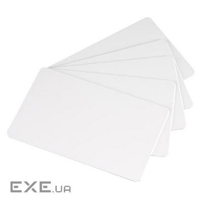 Картка пластикова чиста Evolis PVC 30 mil, белые, 5х100 штук (C4001)