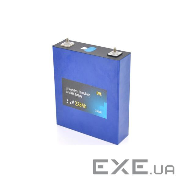Батарея LiFePo4 EVE 3.2V 228AH (EVE-3.2V-228AH)