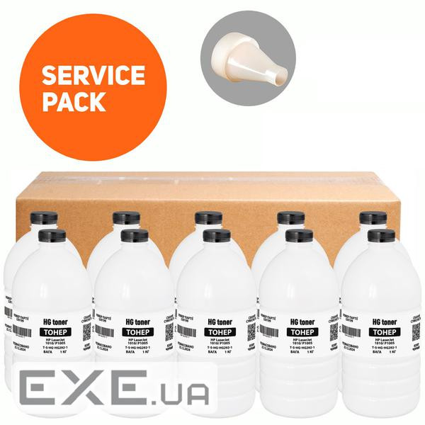 Тонер HP LJ 1010/P1005 Service Pack, 10x1 кг HG (TSM-HG292-10SP)