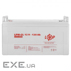 Акумуляторна батарея LogicPower 12V 120AH (LPM-GL 12 - 120 AH) GEL (3870)