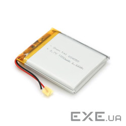 Літій-полімерний акумулятор 6*40*50mm (Li-ion 3.7В 1500мА&middot,год) (604050) ) (604050)