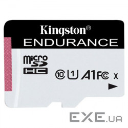 Карта пам'яті KINGSTON microSDXC High Endurance 128GB UHS-I A1 Class 10 (S (SDCE/128GB)