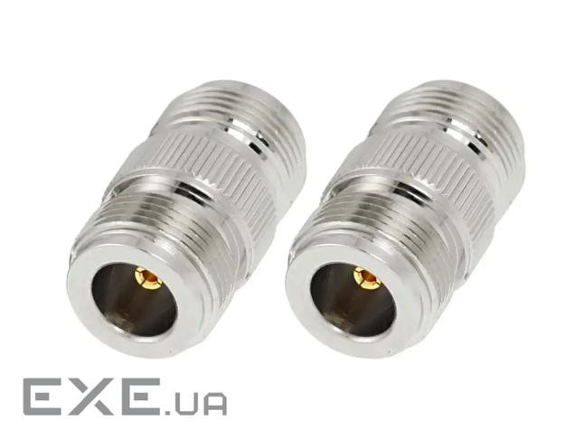 Перехідник N Type Female (мама-мама, гніздо-гніздо) з двох сторін ціна за 1 шт (YT42303)