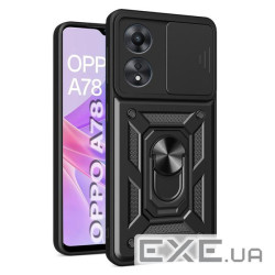 Чохол до мобільного телефона BeCover Military Oppo A78 4G Black (710711)