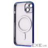 Чохол Metal Matte Case with Magnetic Ring iPhone 13 midnight blue (54515 midnight blue)