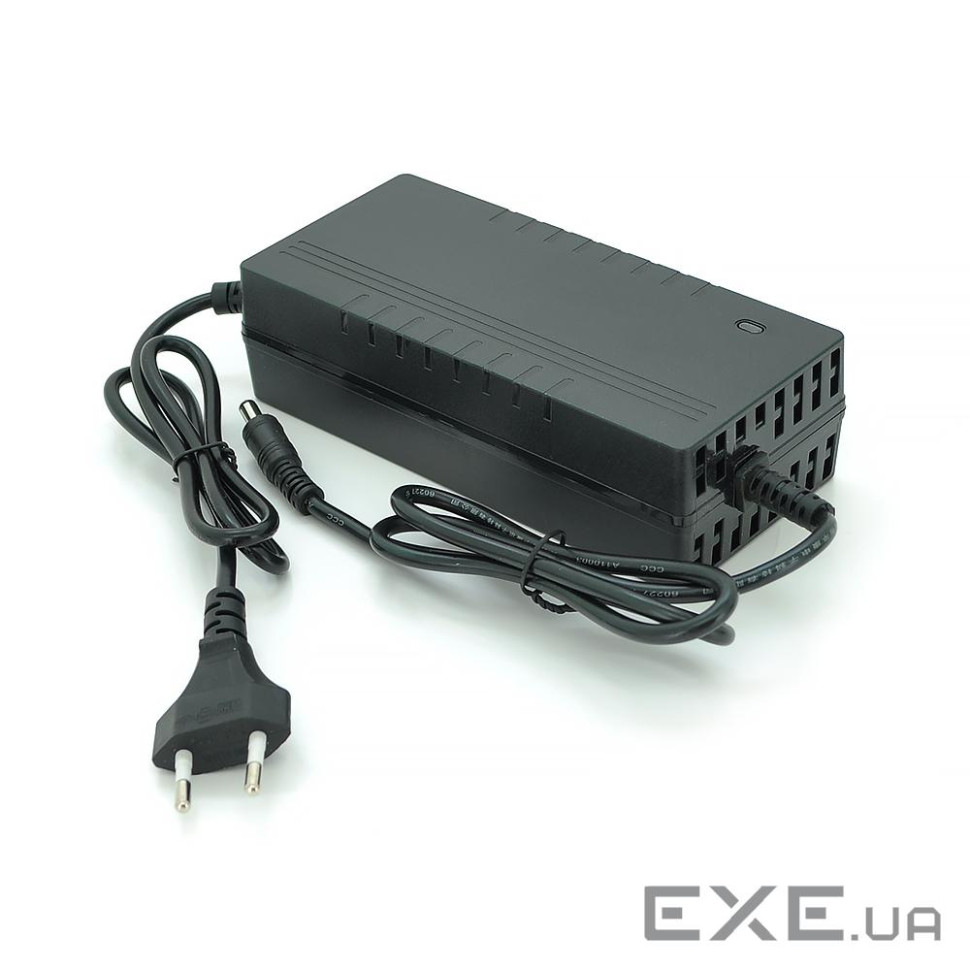 Зарядний пристрій для літієвих акумуляторів 48V,3A (Max.:58.4V / 3A), штекер 5.5*2.5, (HZ-4803-584) 5.5*2.5, (HZ-4803-58