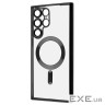 Чохол WAVE Metal Color Case with Magnetic Ring Samsung Galaxy S22 Ultra black (55254 black)