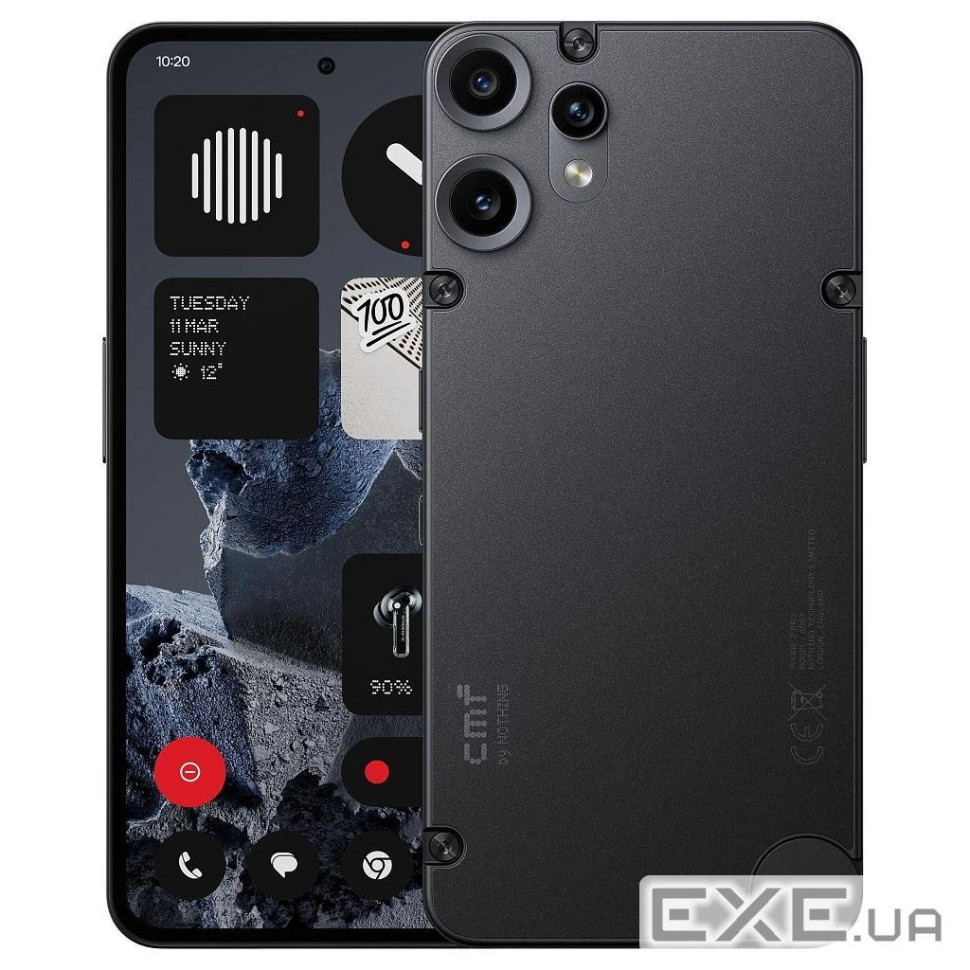 Смартфон CMF by Nothing Phone 2 Pro 6.77 8/128ГБ, 2SIM, 5000мА год, чорний (961002K)