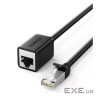 Патч-корд 0.5м F/UTP cat 6 RJ-45 extension black Ugreen (U_11278)