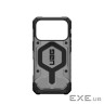 Чохол UAG для iPhone 17 Pro, Pathfinder Clear MagSafe, Ash/Black (114551113140)