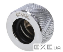 Фітинг Alphacool HT 13mm HardTube compression fitting G1/4 - knurled - chrome (17188)