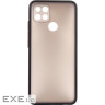 Чохол до мобільного телефона Dengos Matt OPPO A15/A15s, black (DG-TPU-MATT-67)
