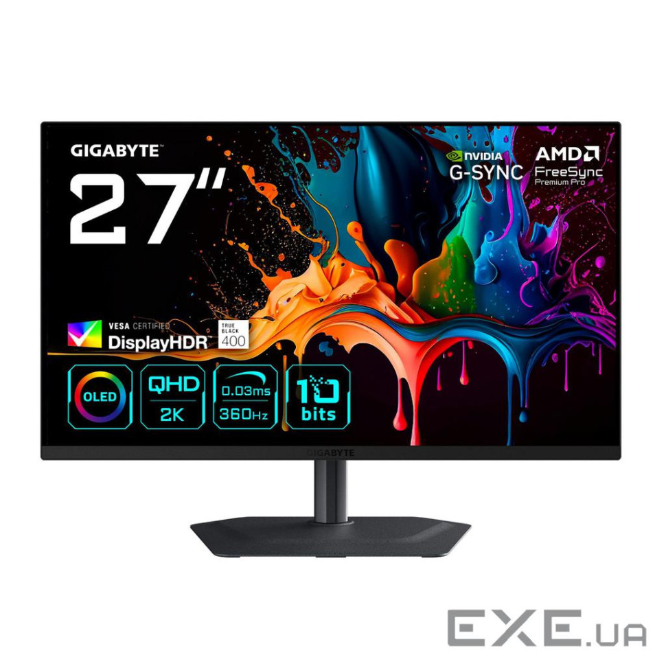 Монітор 27" MO27Q3 EK GIGABYTE