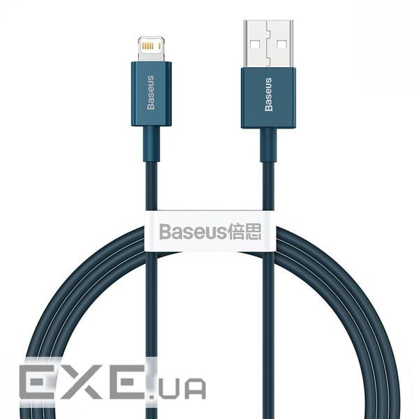 Кабель BASEUS Superior Series Fast Charging Data Cable USB to iP 2.4A 1м Blue (CALYS-A03)